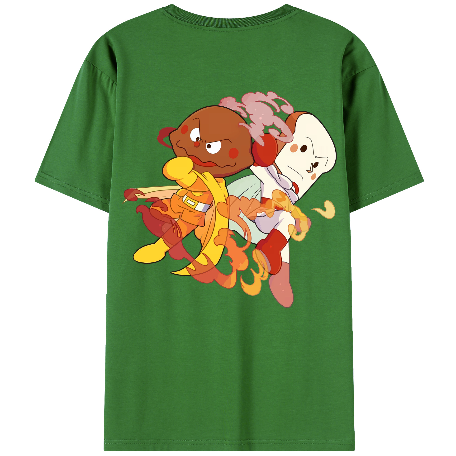 （画像用） アンパンマン Anpanman レディース半袖Tシャツ(バックプリント)